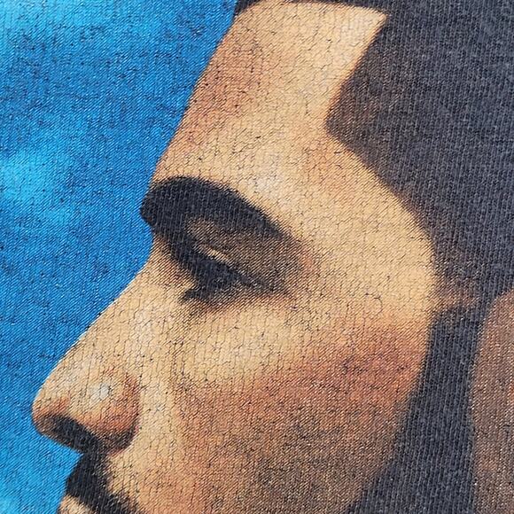 Drake Nothing Was The Same Cropped Shirt Womens S/M 19x18 Faded Black Cotton Tee - Picture 4 of 13